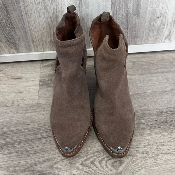 Jeffrey Campbell Cromwell Cowboy Boot Womens 6 Western Festival Rodeo Metal Tip - Picture 3 of 12